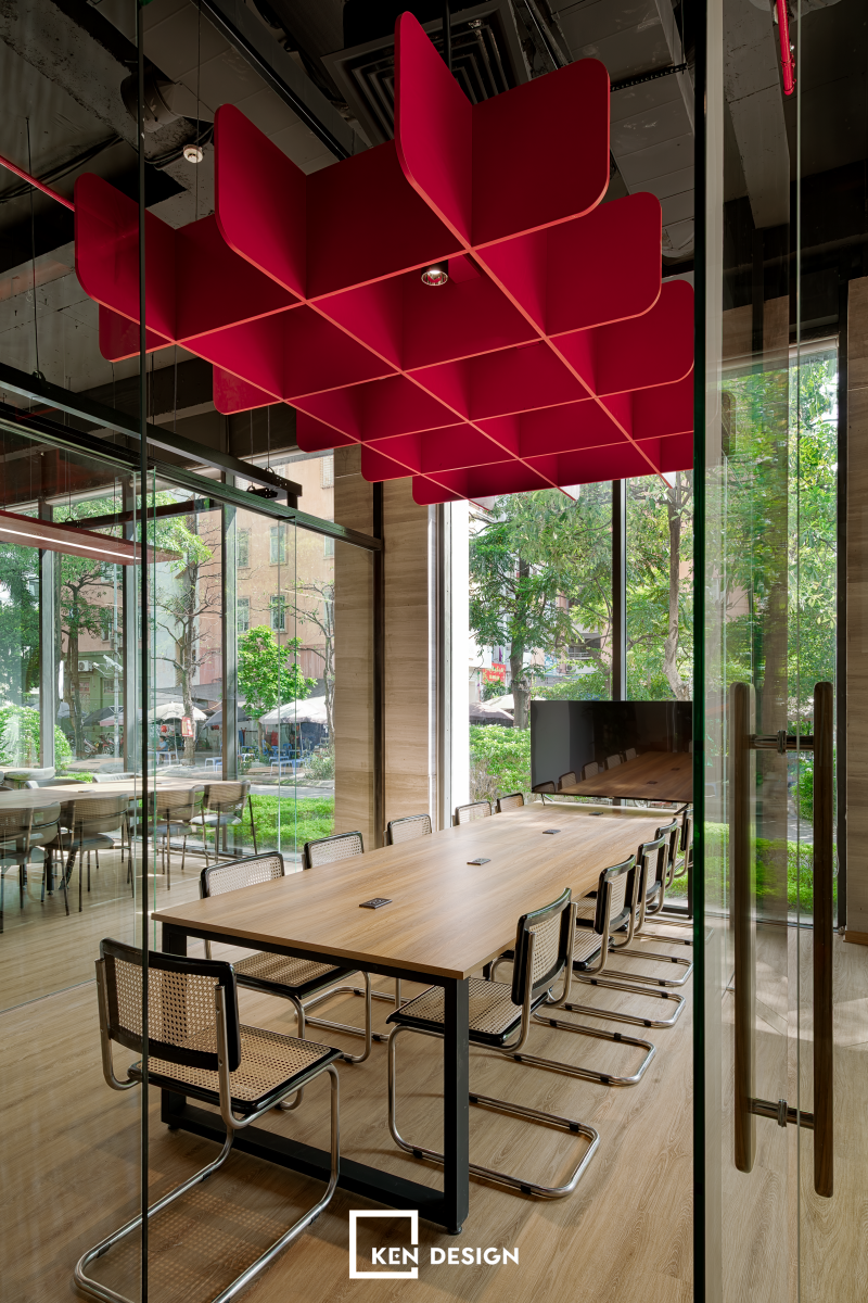 Thi công cafe coworking Flow Haus tại Lê Văn Lương